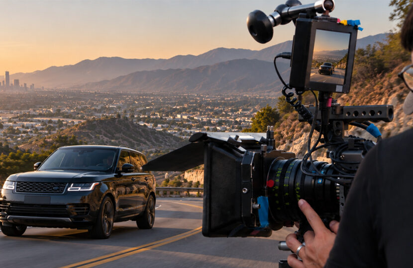why car commercials leave los angeles roads, permits and staging in the inland empire